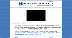Desktop Screenshot of bodkinyachtclub.com